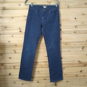 Eileen Fisher Jeans Womens 6 Blue Slim Leg Dark Wash